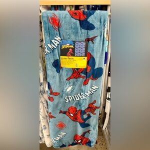 NEW RELEASE Spider-Man plush blanket throw
